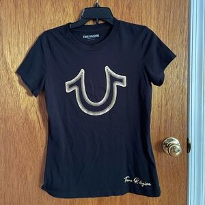True Religion black tee